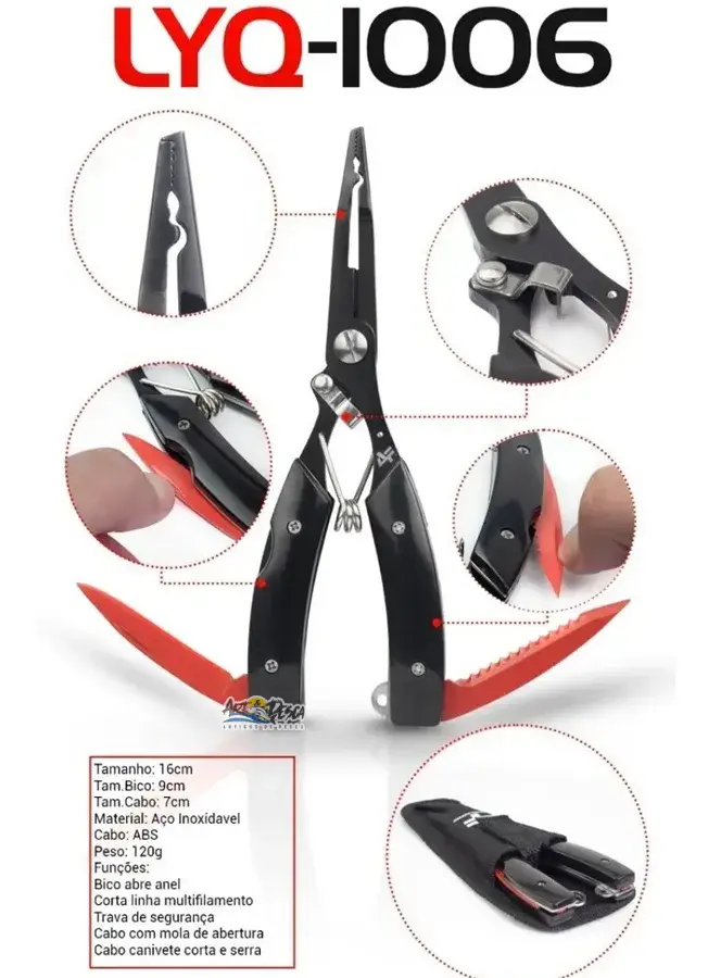 Alicate Albatroz LYQ-1006 - Imagem 3