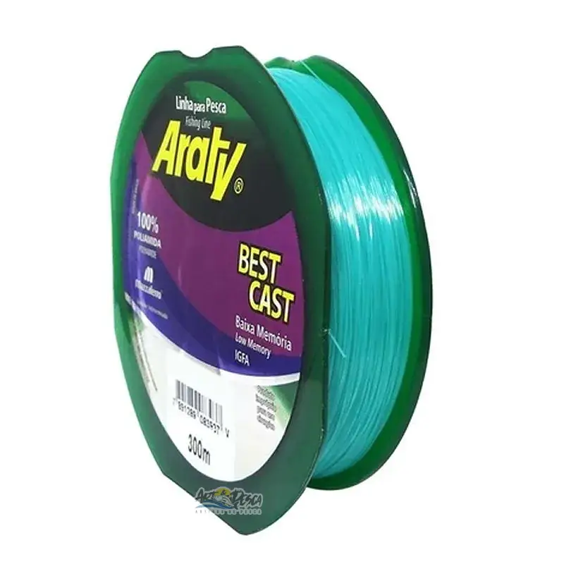 Linha Monofilamento Mazzaferro ARATY BEST CAST - Carretel com 300m - Imagem 2